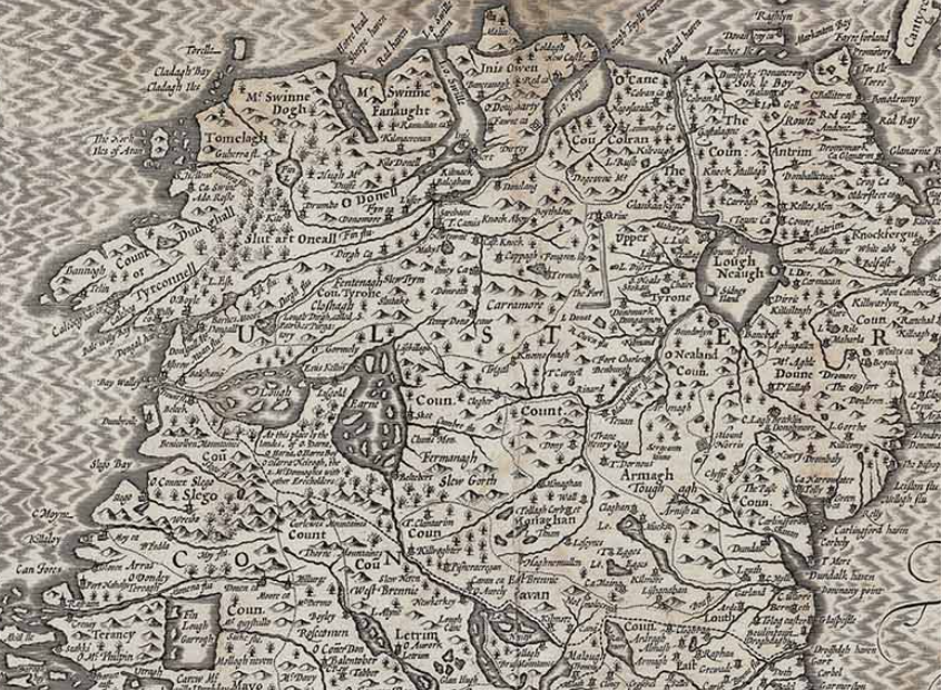 An antique map